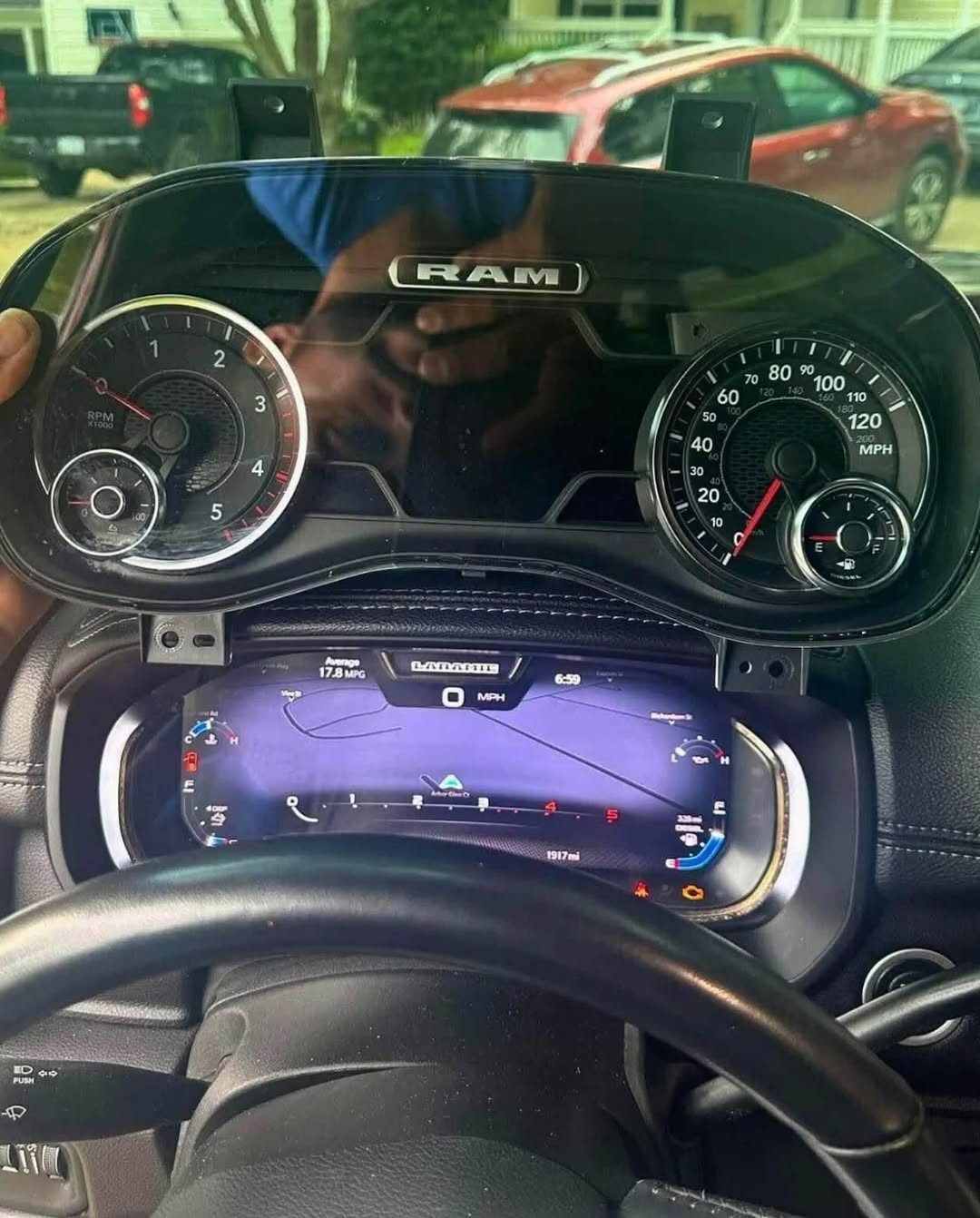 RAM  OEM 12” DIGITAL SPEEDOMETER CLUSTER (CONVERSION KIT)