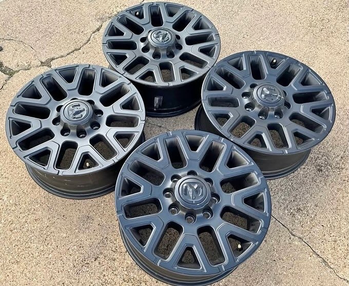 DODGE RAM 2500/3500 LIMITED NIGHT EDITION OEM BLACK ALUMINUM 20” WHEELS