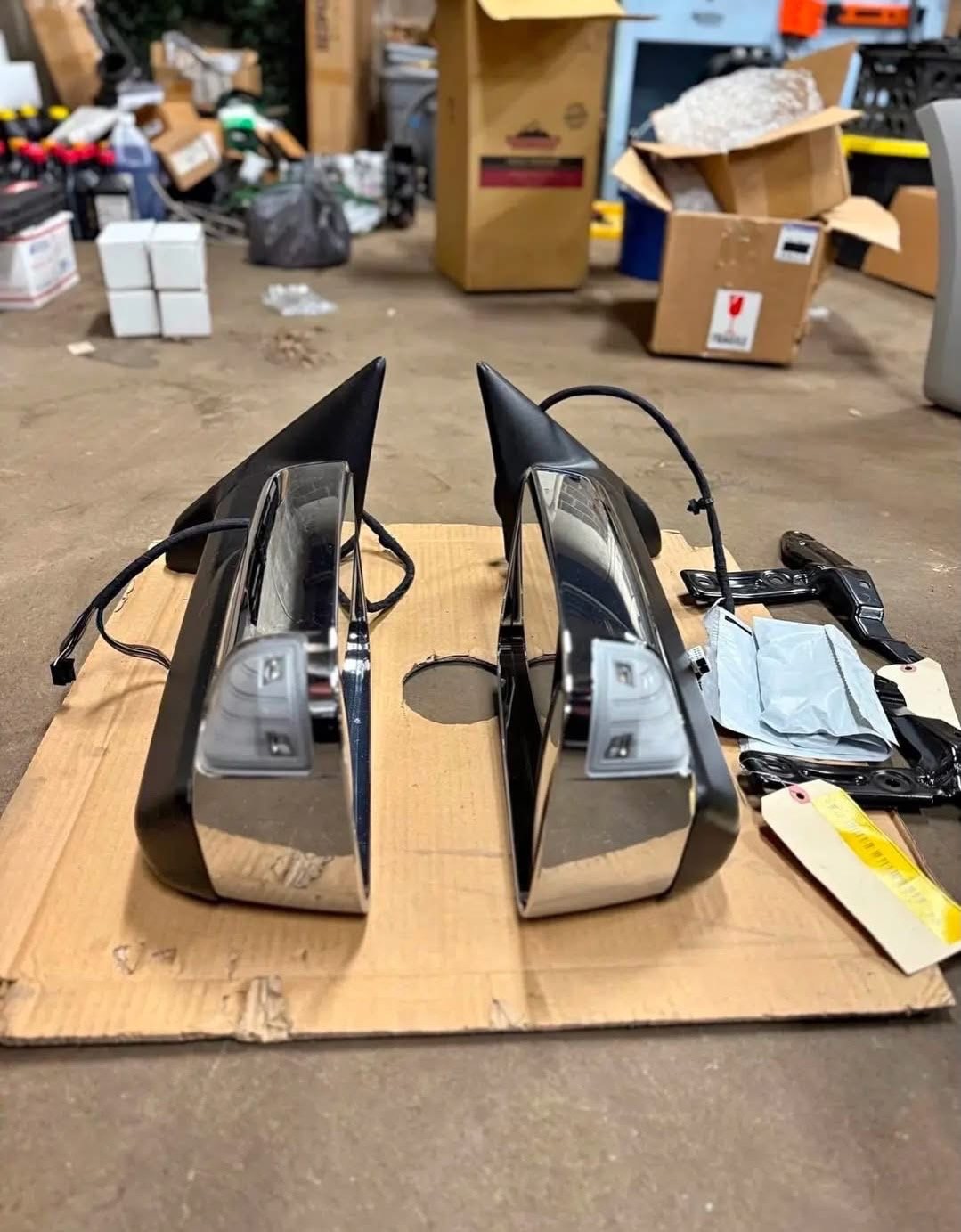 2019–2025 RAM OEM CHROME POWER MIRRORS