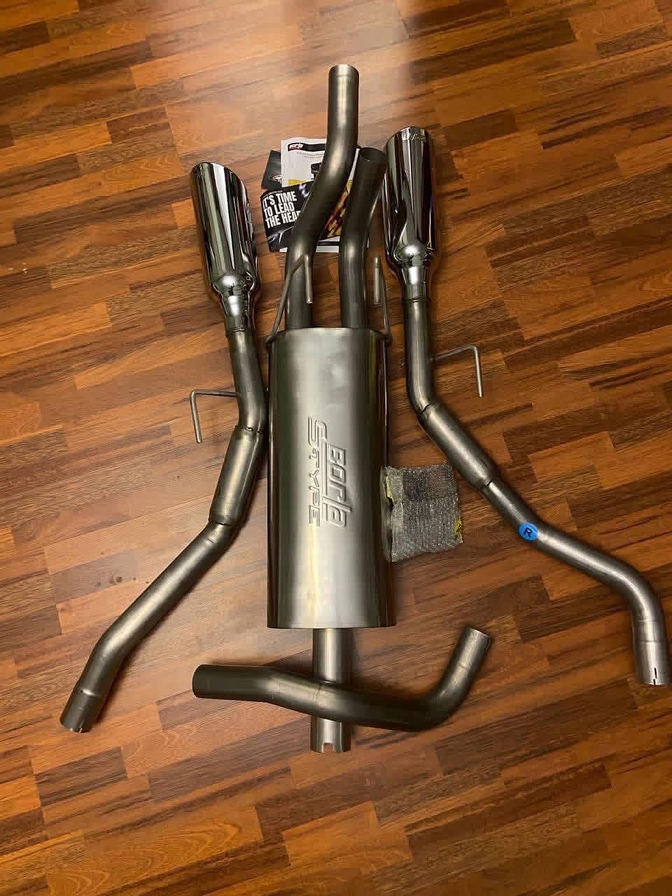 2009–2023 DODGE RAM 1500 BORLA CAT BACK EXHAUST (5.7L)