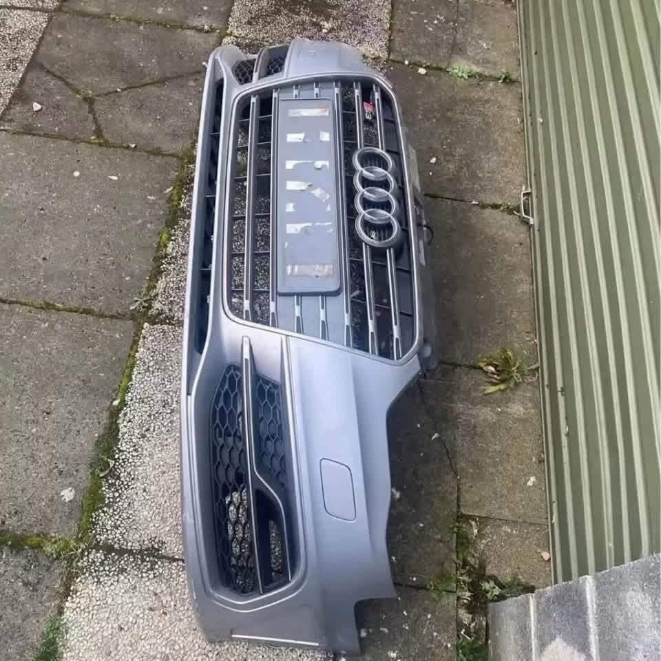 Audi S3 Sportback Complete Front Bumper – Silver OEM Replacement image 2