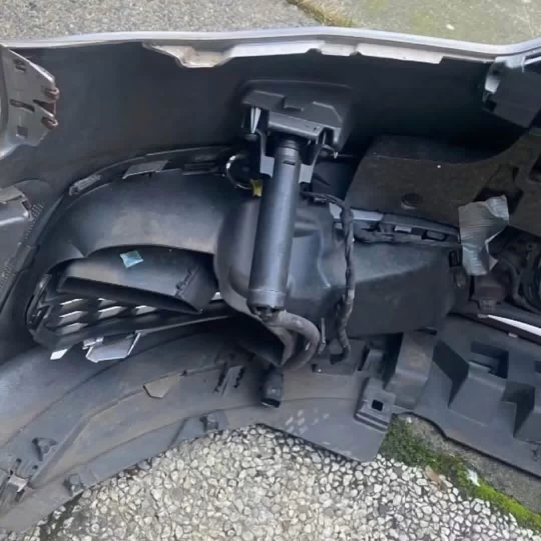 Audi S3 Sportback Complete Front Bumper – Silver OEM Replacement image 4
