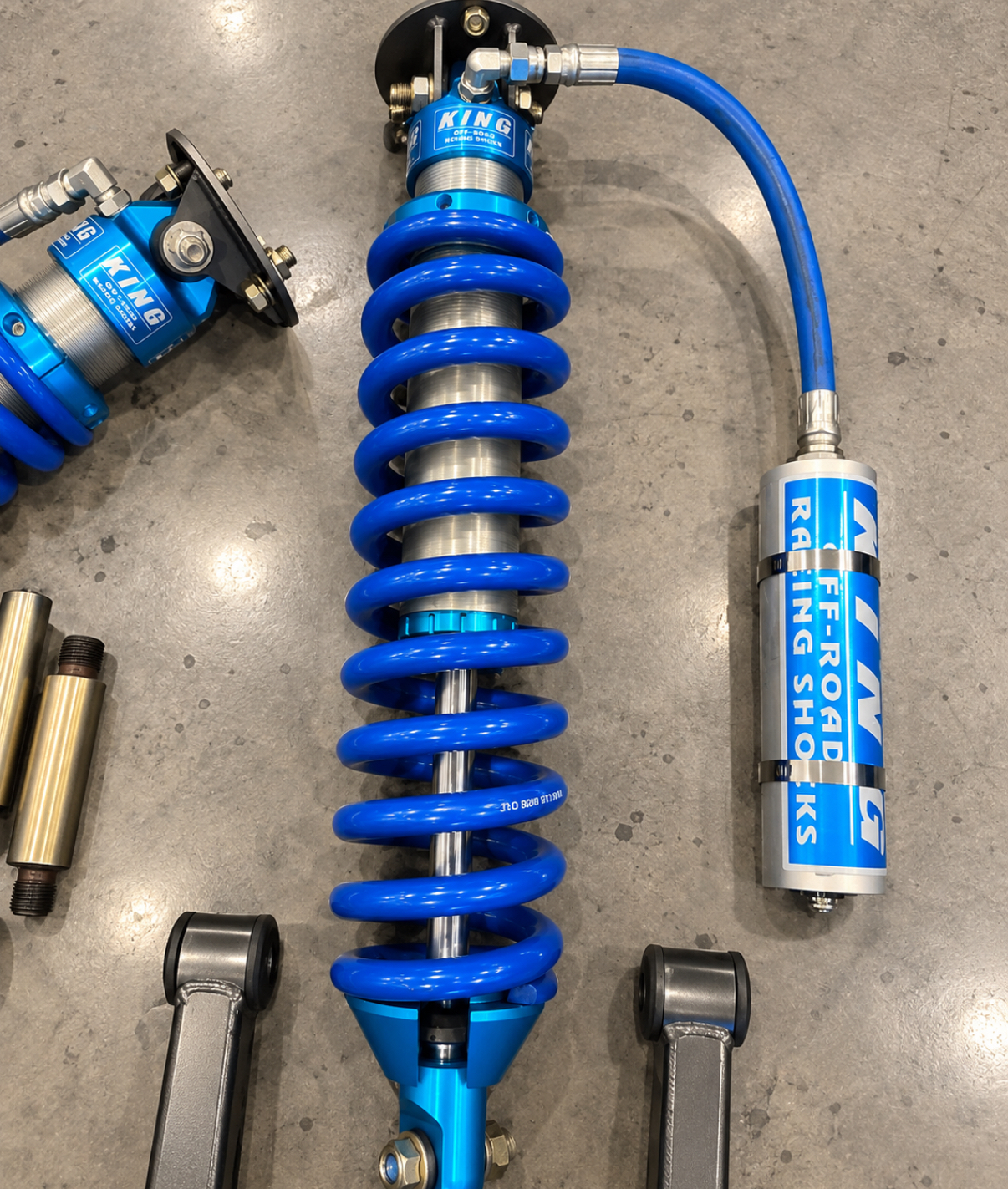 1996-2004 Toyota Tacoma BTF 4.5" Long Travel Suspension Kit with King 2.5x8 Coilovers – 6 Lug image 4