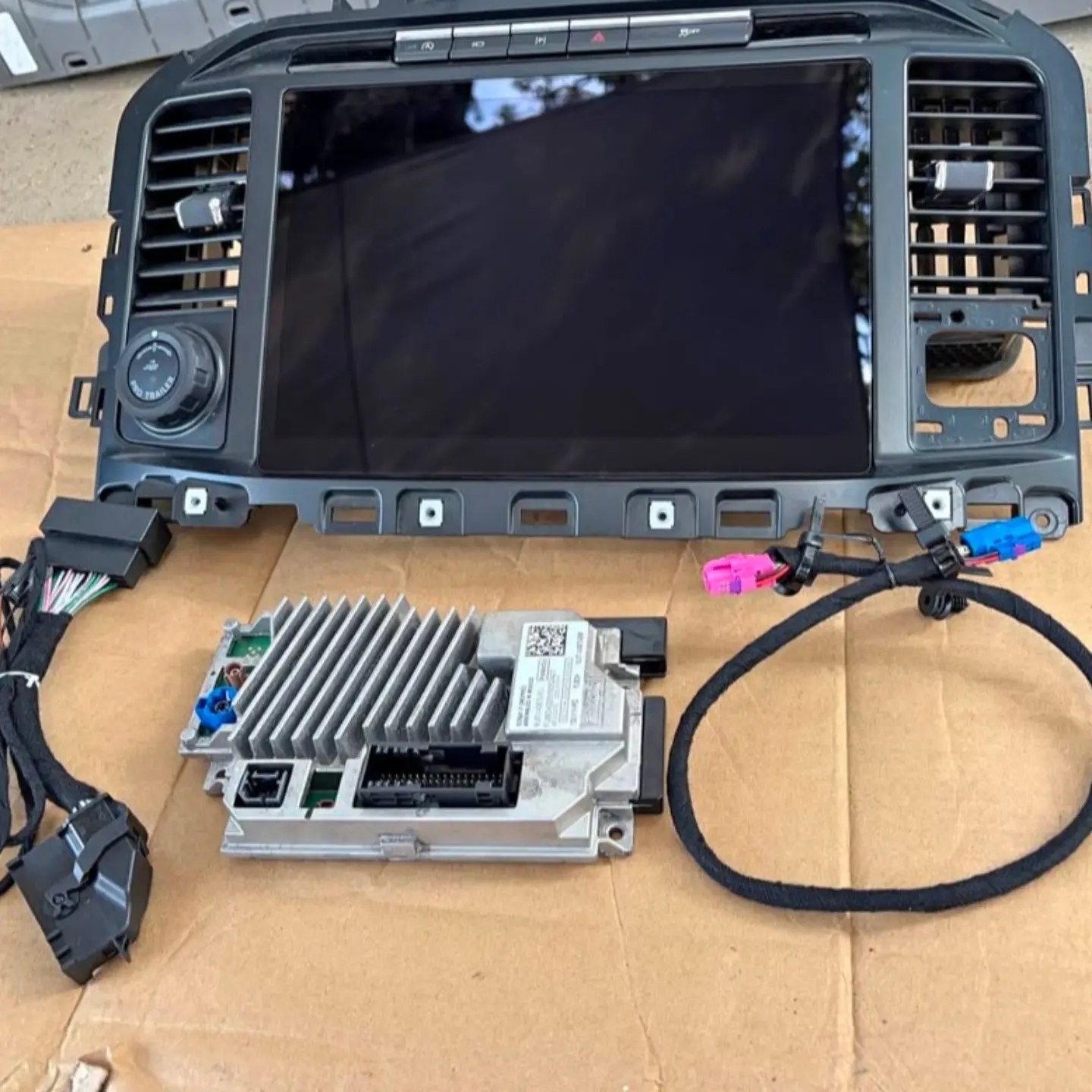 2021-2026 Ford F-150 8 Inch to 12 Inch SYNC 4 Touchscreen Conversion Kit – APIM Module & Wiring Harness image 2